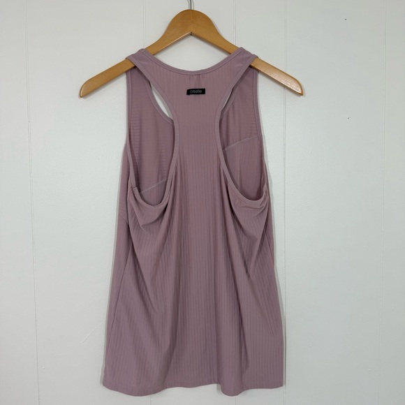 Oiselle Pink Racerback Tank Top - Picture 9 of 12